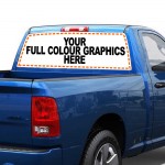 Vehicle Graphics - See-Through Rear Window Graphics
